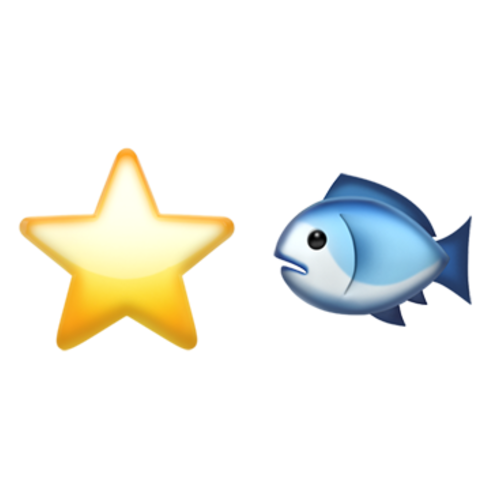 ⭐🐟 Emoji Domain iOS rendering